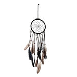 ATMOSPHERA Attrape-Rêves Ethnique  Plumes  55cm Noir