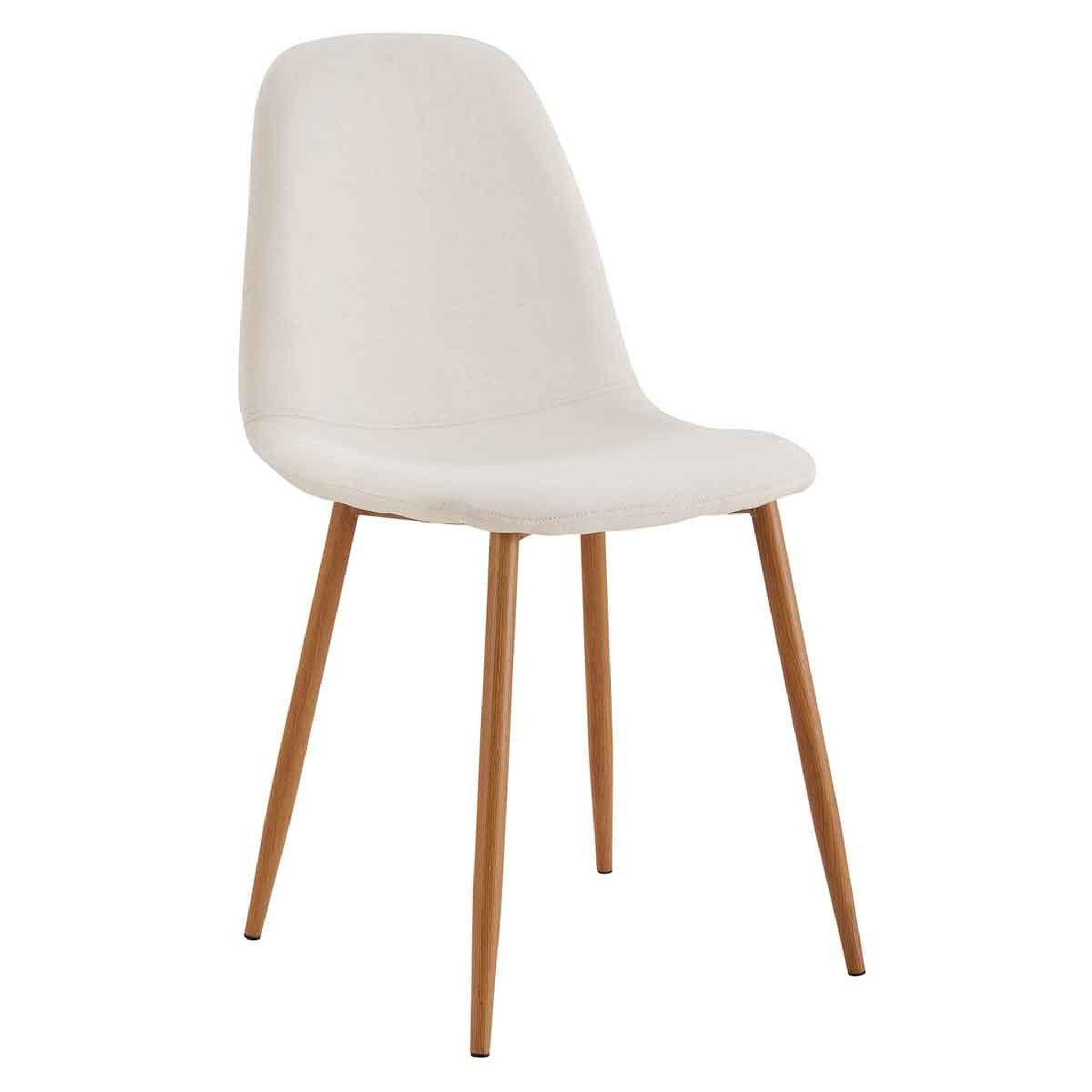 Voir la diapositive 2 : The Home Deco Factory Lot de 4 Chaises Design  Poésie  86cm Multicolore