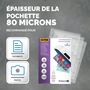 Voir la diapositive 3 : Fellowes POCHETTE plastification A3 80 mic x100