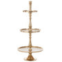 Voir la diapositive 1 : Paris Prix Plateau 3 Niveaux en Aluminium  Colma  94cm Or