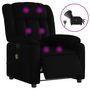 Voir la diapositive 2 : VIDAXL Fauteuil de massage inclinable electrique noir similicuir