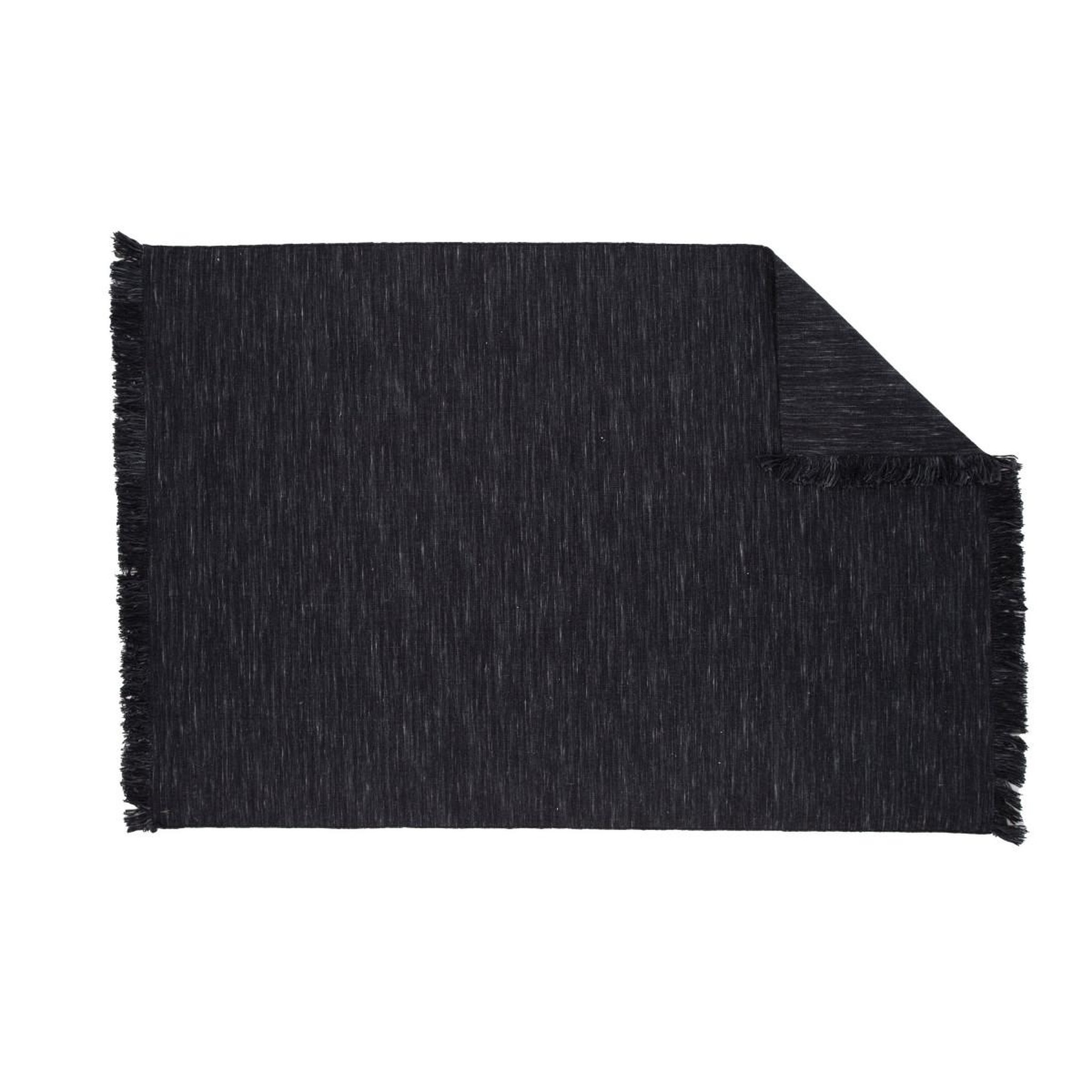 Voir la diapositive 2 : Paris Prix Tapis déco en laine  elton  252x300cm noir