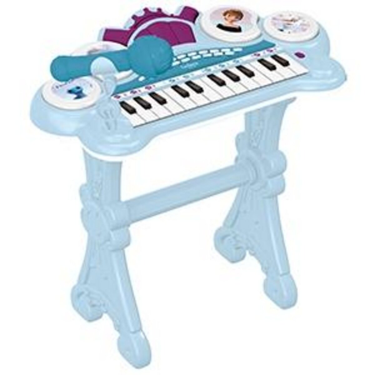 Lexibook Piano électronique La Reine des Neiges avec siège et micro