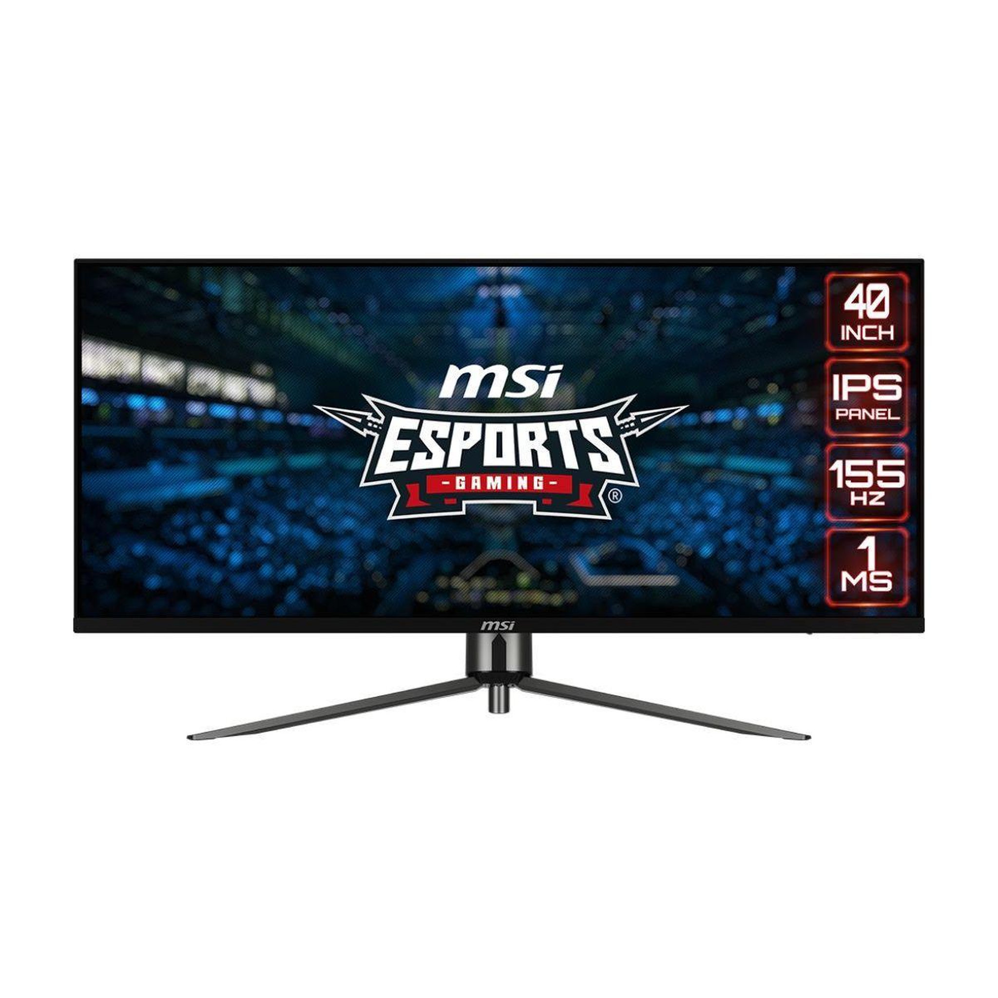 Voir la diapositive 1 : MSI Ecran PC Gamer MAG401QR 40  1500R UWQHD 155Hz IPS HDR True Black 400 HDMI 2.1 USB-C 65W AMD FreeSync
