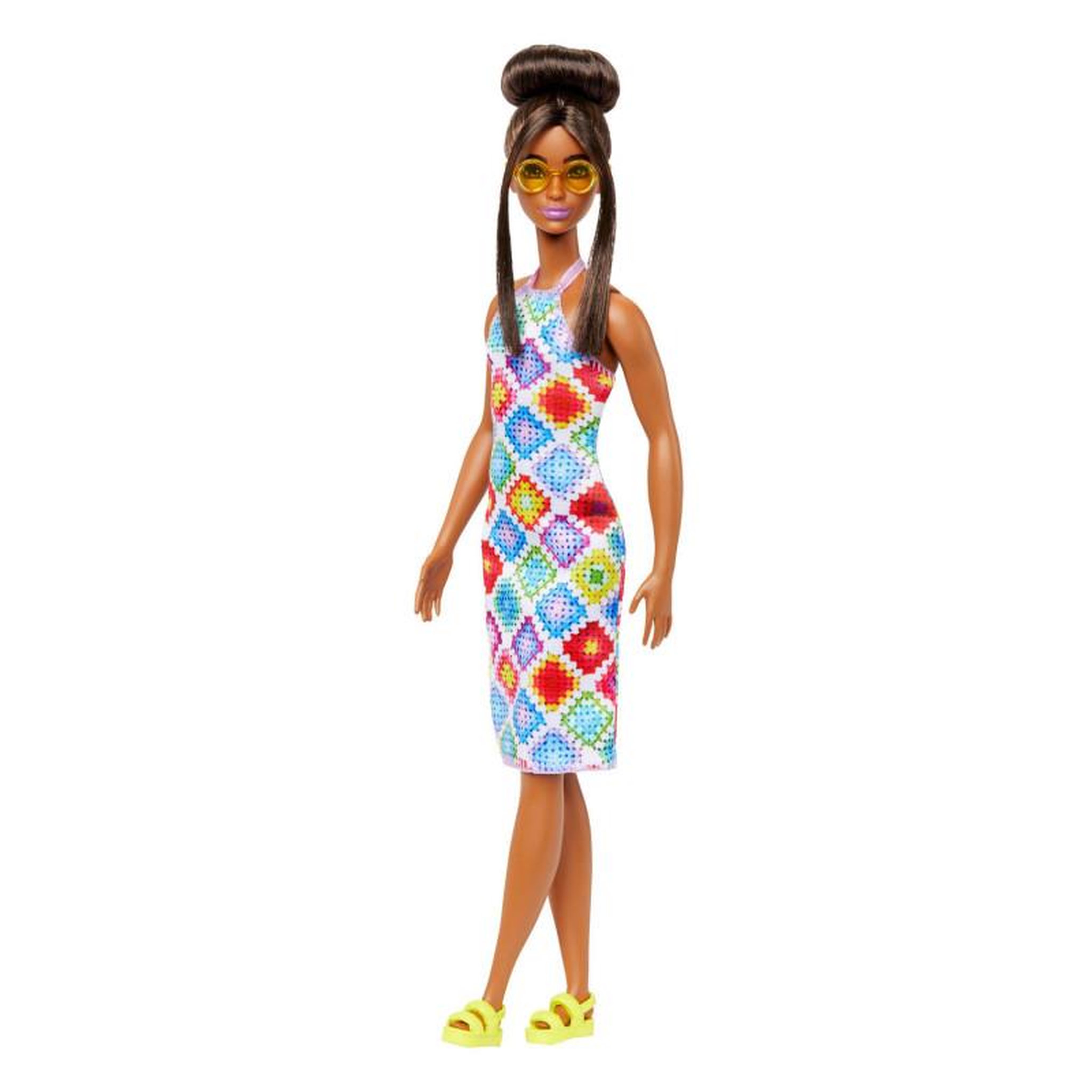 Voir la diapositive 3 : MATTEL Mattel - Barbie Fashionista Doll - Diamond Crochet HJT07