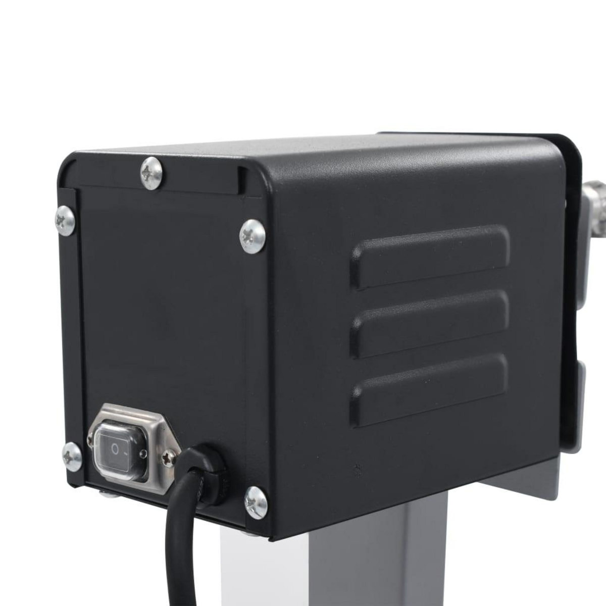 VIDAXL Rotissoire pour barbecue electrique Acier inoxydable