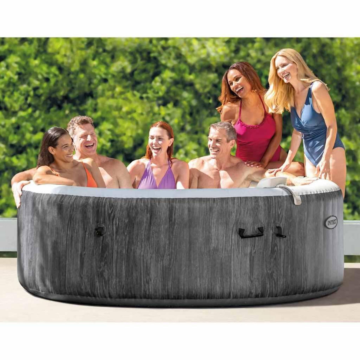 INTEX Intex PureSpa Greywood DELUXE 216 cm