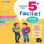 TOUTE MA 5E FACILE ! [ADAPTE AUX DYS], Aumont Stéphanie
