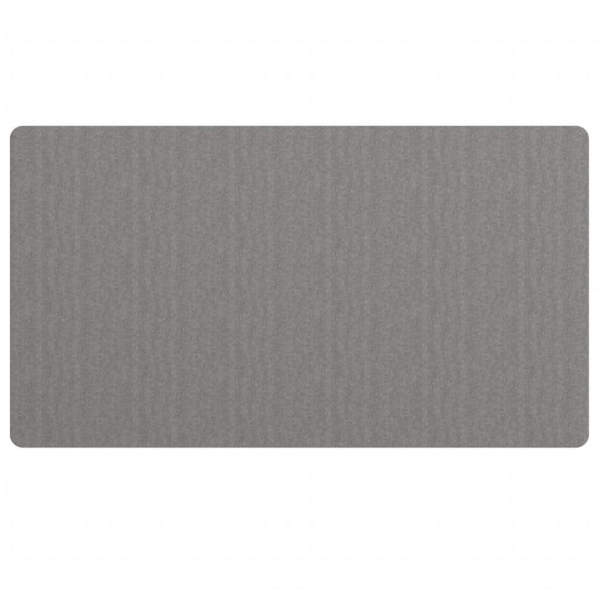 VIDAXL Tapis de couloir gris 100x180 cm