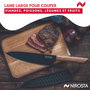 Voir la diapositive 4 : NIROSTA Couteau de chef 33 cm Nirosta Flow