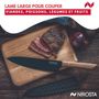 Voir la diapositive 4 : NIROSTA Couteau de chef 33 cm Nirosta Flow