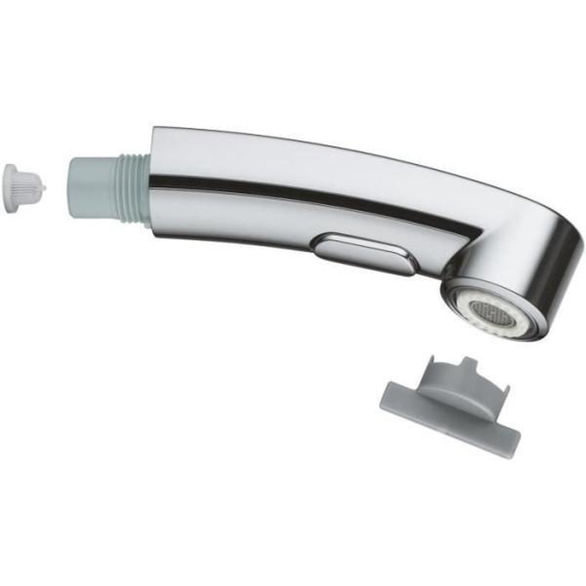 Grohe Douchette - grohe - extractible - chromé - jet laminaire et pluie - systeme anticalcaire speedclean