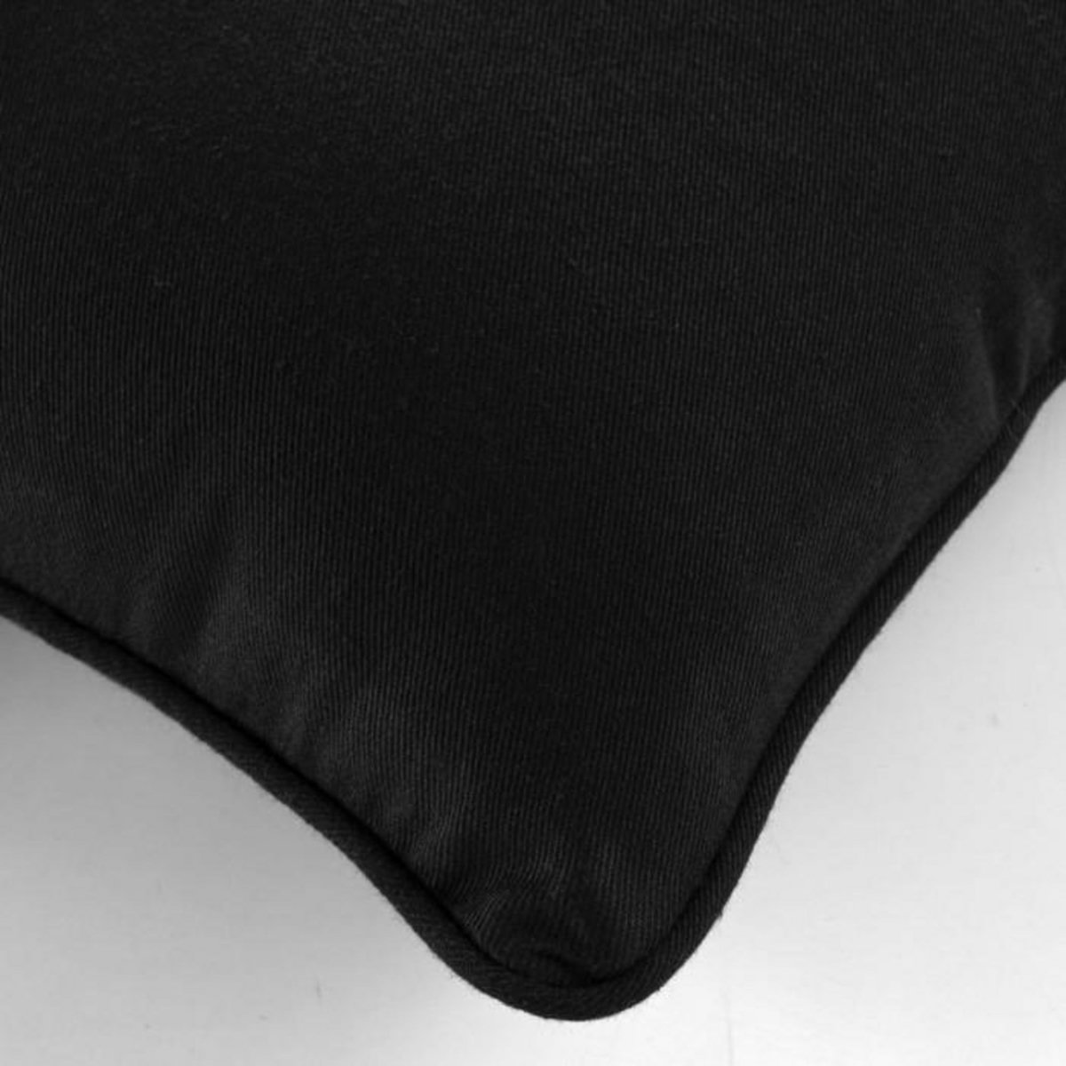 Paris Prix Housse de Coussin  Twily  40x40cm Noir