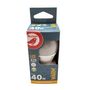 Voir la diapositive 2 : AUCHAN Ampoule LED E27 40W mini - Blanc chaud