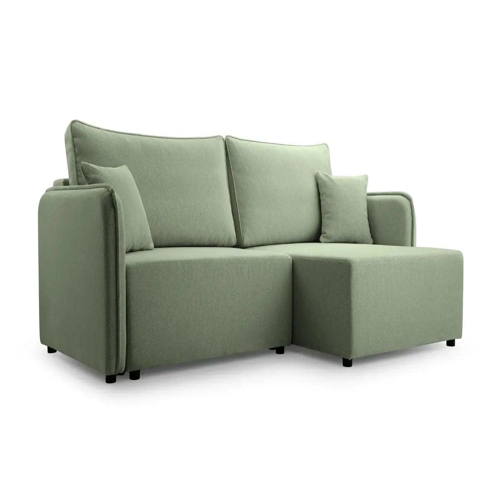 Voir la diapositive 6 : CASANOVA PARIS Bonnie - canapé d'angle convertible tissu lisse