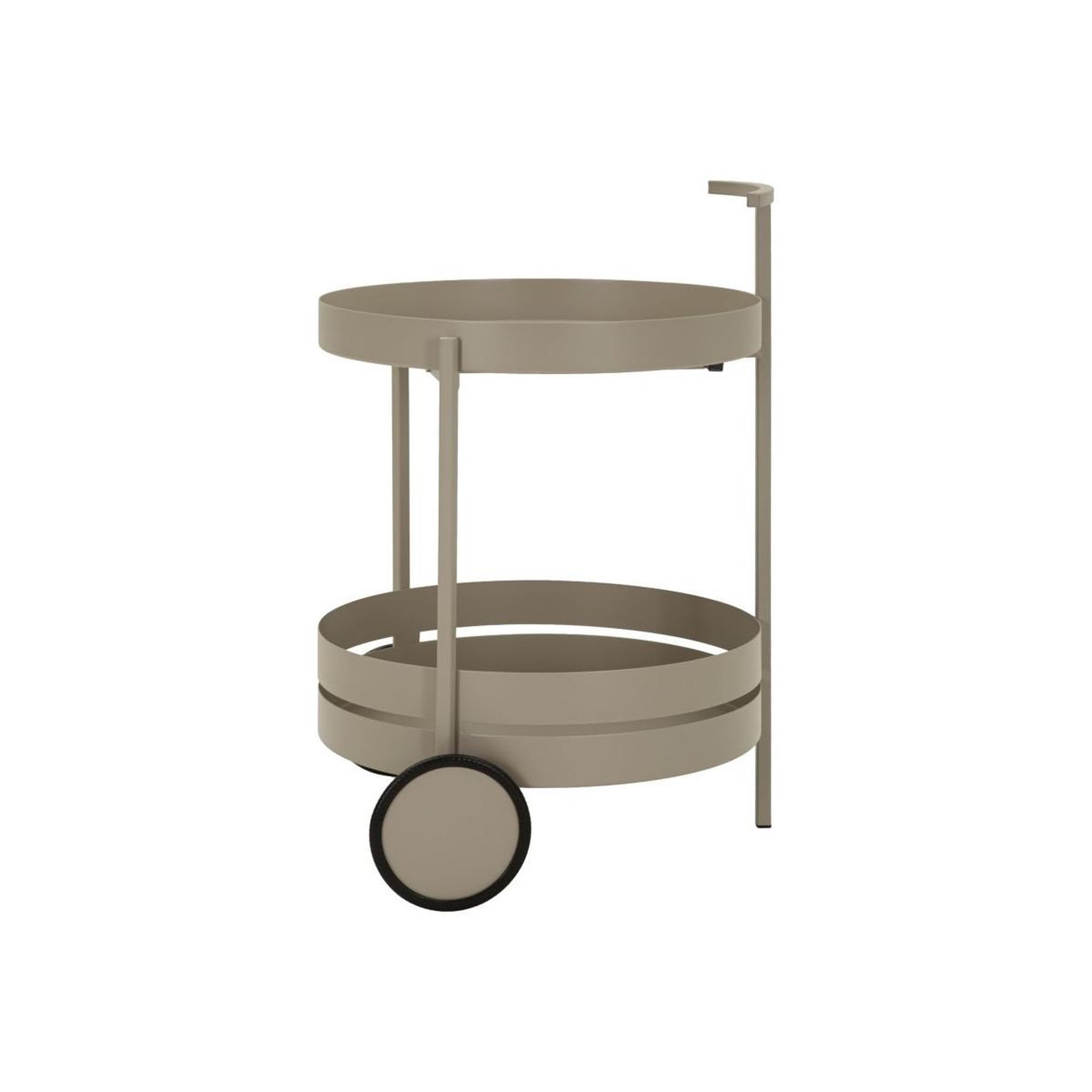 Voir la diapositive 3 : Paris Prix Desserte à roulettes en métal  saturno  61cm gris