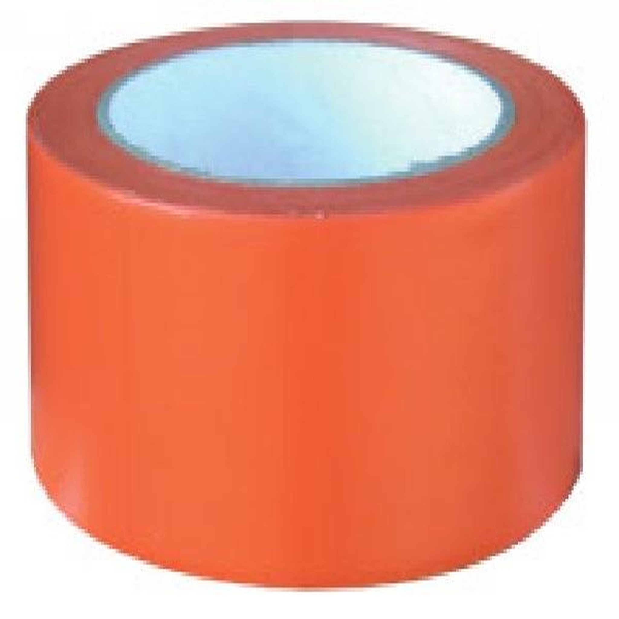 OUTIFRANCE Ruban adhésif de chantier orange 33 m x 75 mm