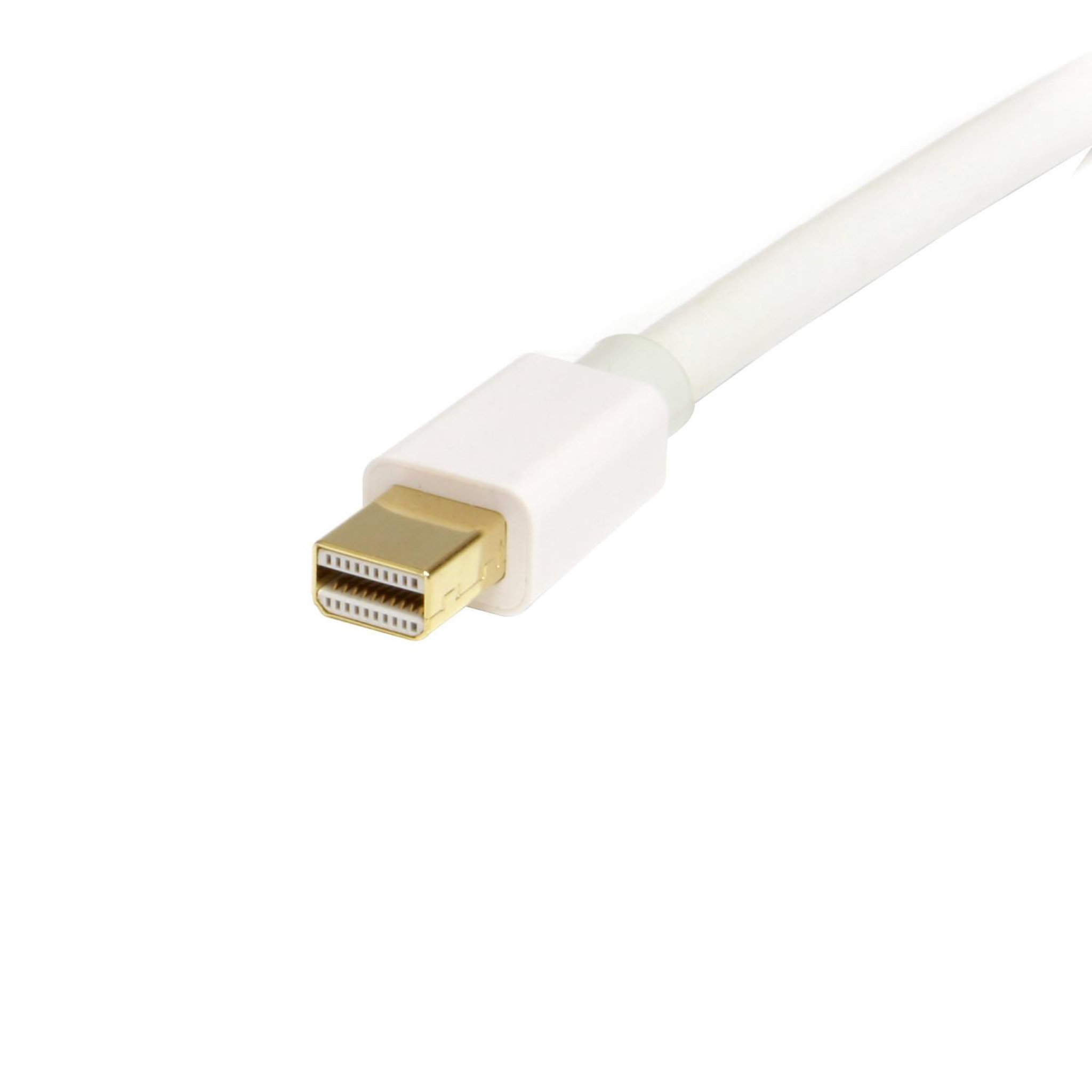 Voir la diapositive 3 : Startech Startech.com câble mini displayport vers displayport 1.2 de 2 m - câble adaptateur mini dp vers displayport 4k x 2k uhd - câble mini dp vers dp pour moniteur - câble de conversion mdp vers dp