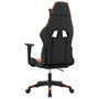 Voir la diapositive 5 : VIDAXL Chaise de jeu Noir et orange Similicuir