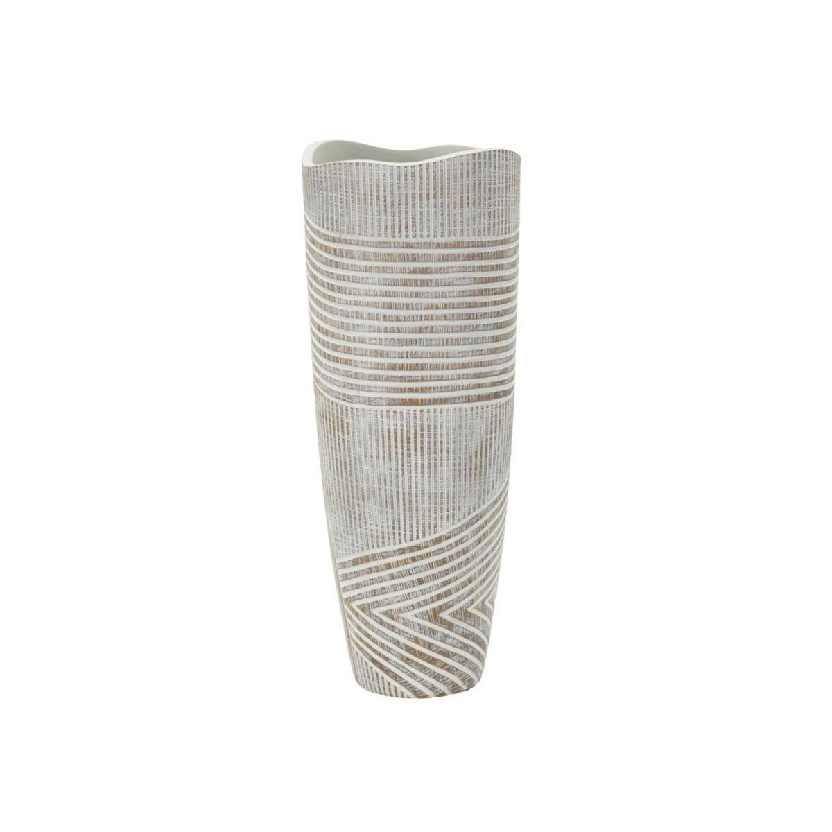 Paris Prix Cache-Pot Déco en Résine  Woody  45cm Multicolore