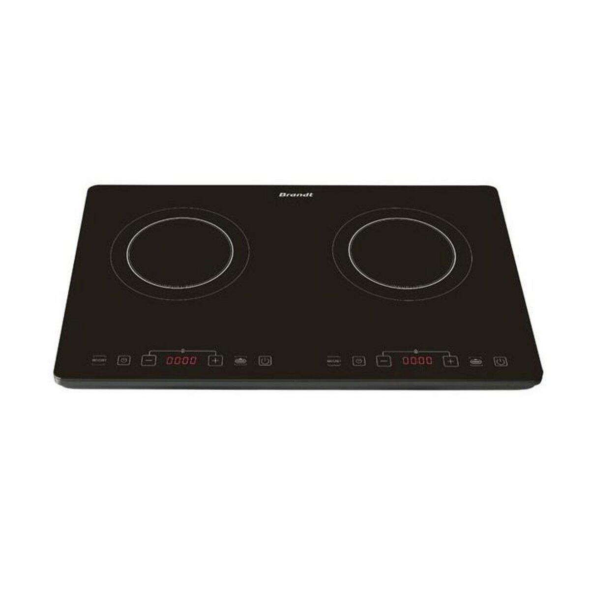 BRANDT Table de cuisson induction posable 2 feux 3400w - ti2slim1