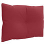 Voir la diapositive 5 : VIDAXL Coussins de palette lot de 3 rouge bordeaux tissu
