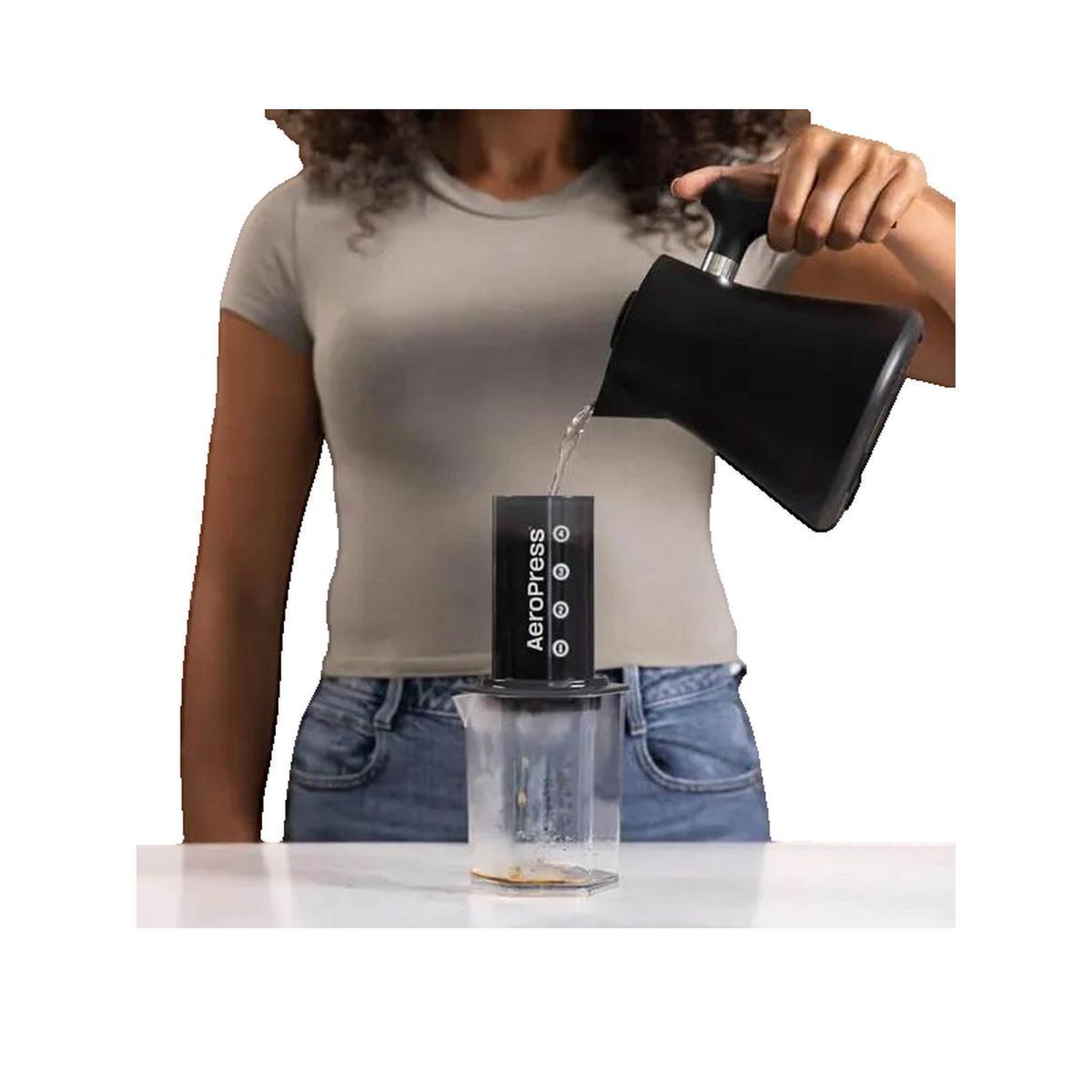 Voir la diapositive 3 : Aero Master Serveur à café AeroPress AeroPress Transparent 600 ml