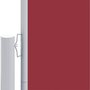 Voir la diapositive 3 : VIDAXL Auvent lateral retractable Rouge 160x1000 cm
