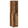 Voir la diapositive 3 : VIDAXL Armoire d apothicaire vieux bois 30x41x144,5 cm bois ingénierie