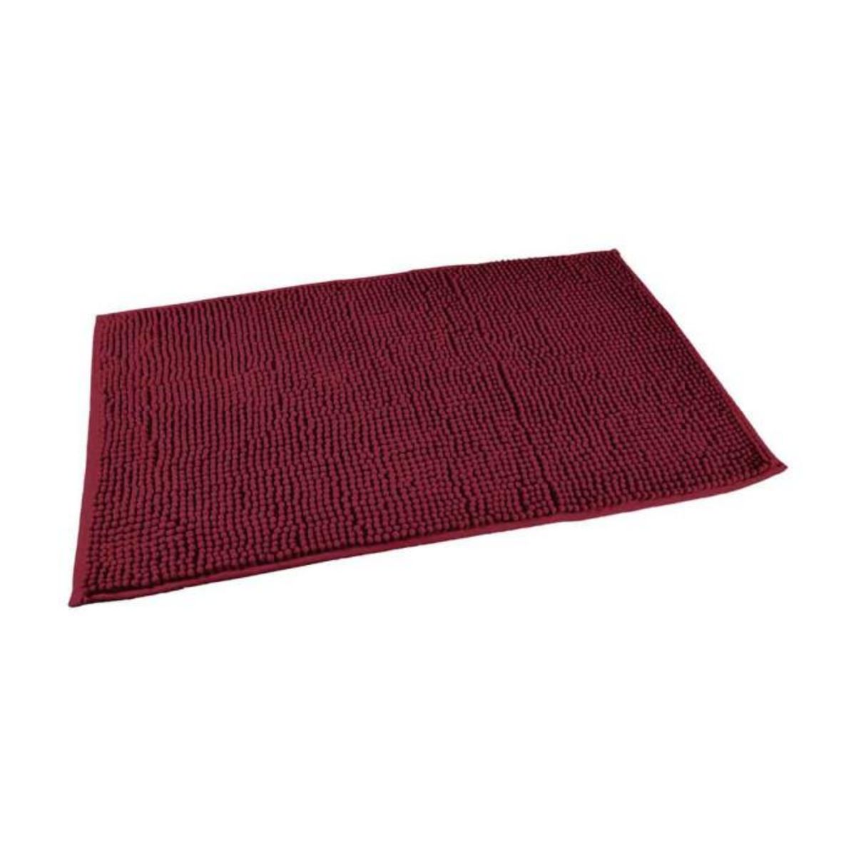 Paris Prix Tapis de Bain Microfibre  Sweety  45x75cm Framboise
