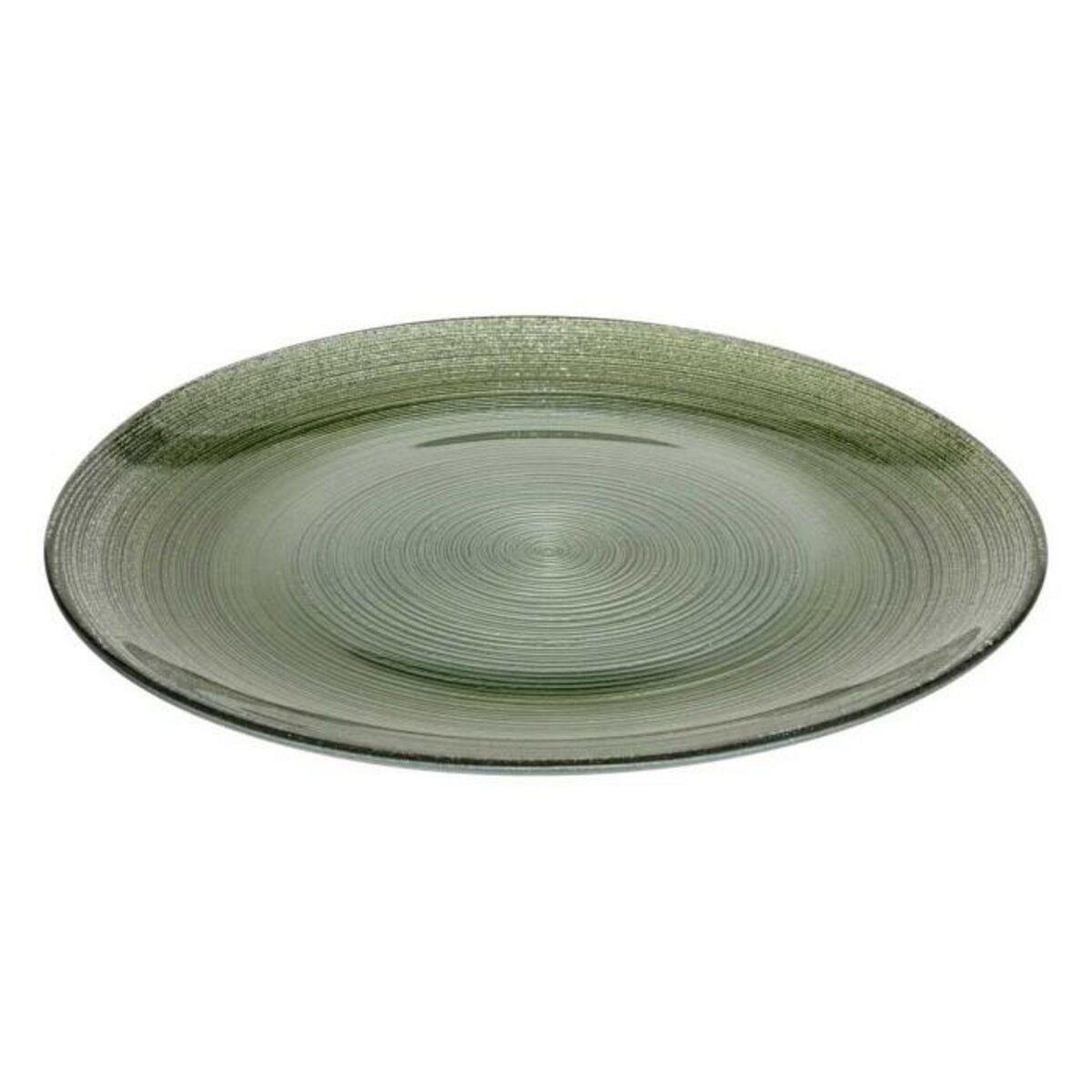 SECRET DE GOURMET Lot de 6 Assiettes à Dessert  Jem  21cm Vert