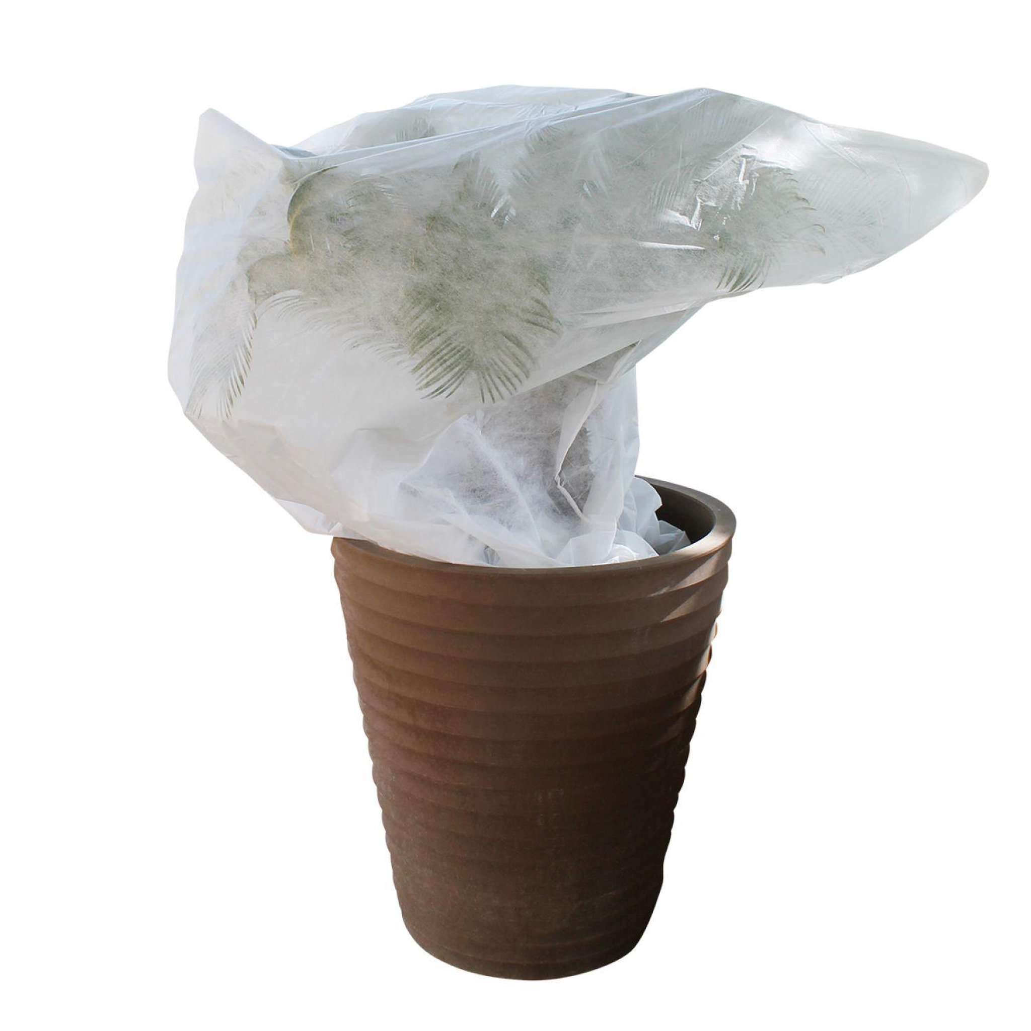 LINXOR Lot de 2 housses de protection pour plantes - 2.20 x 4.40 m - 30g/m2 - Blanc
