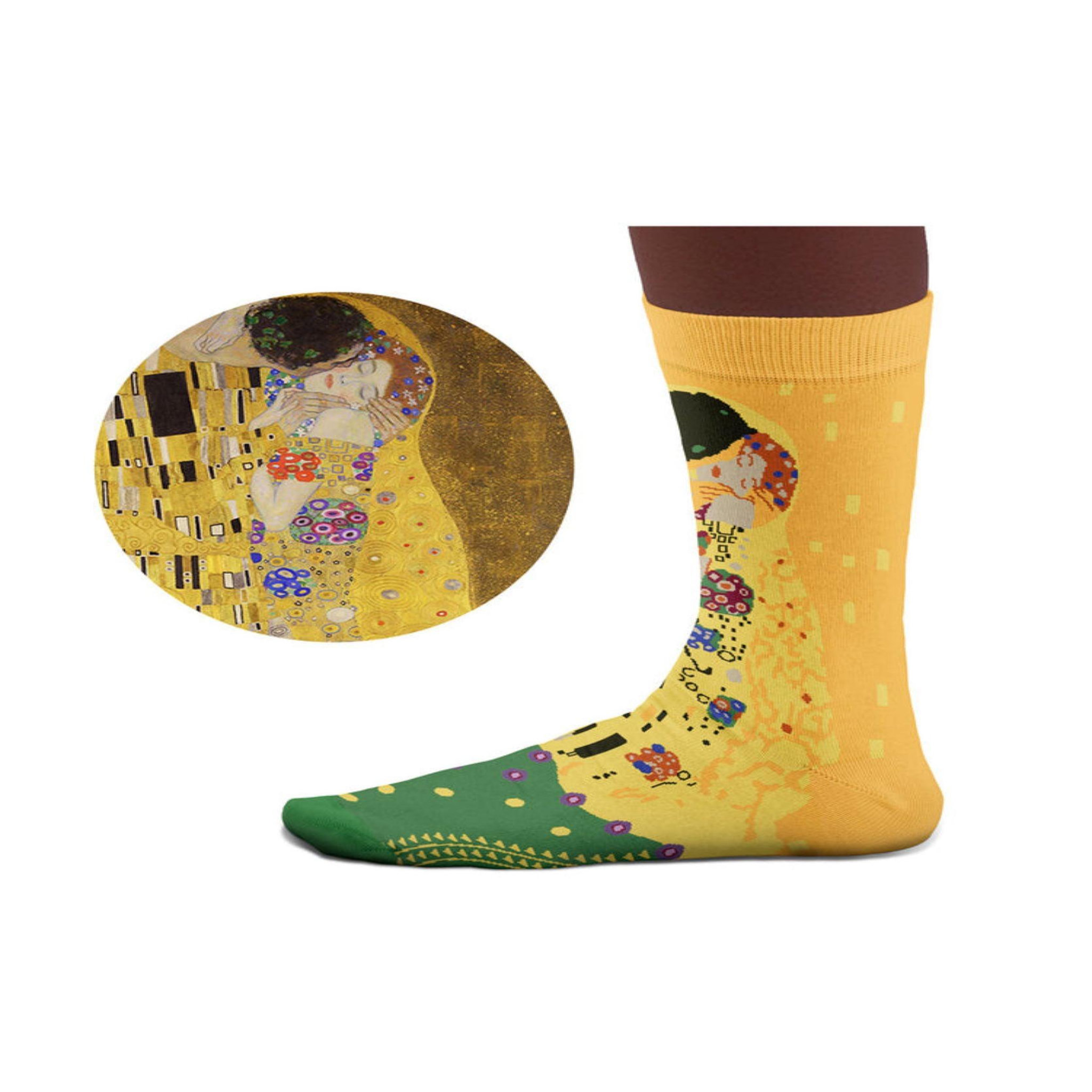 Voir la diapositive 3 : SOCK AFFAIRS Chaussettes le baiser de gustav klimt