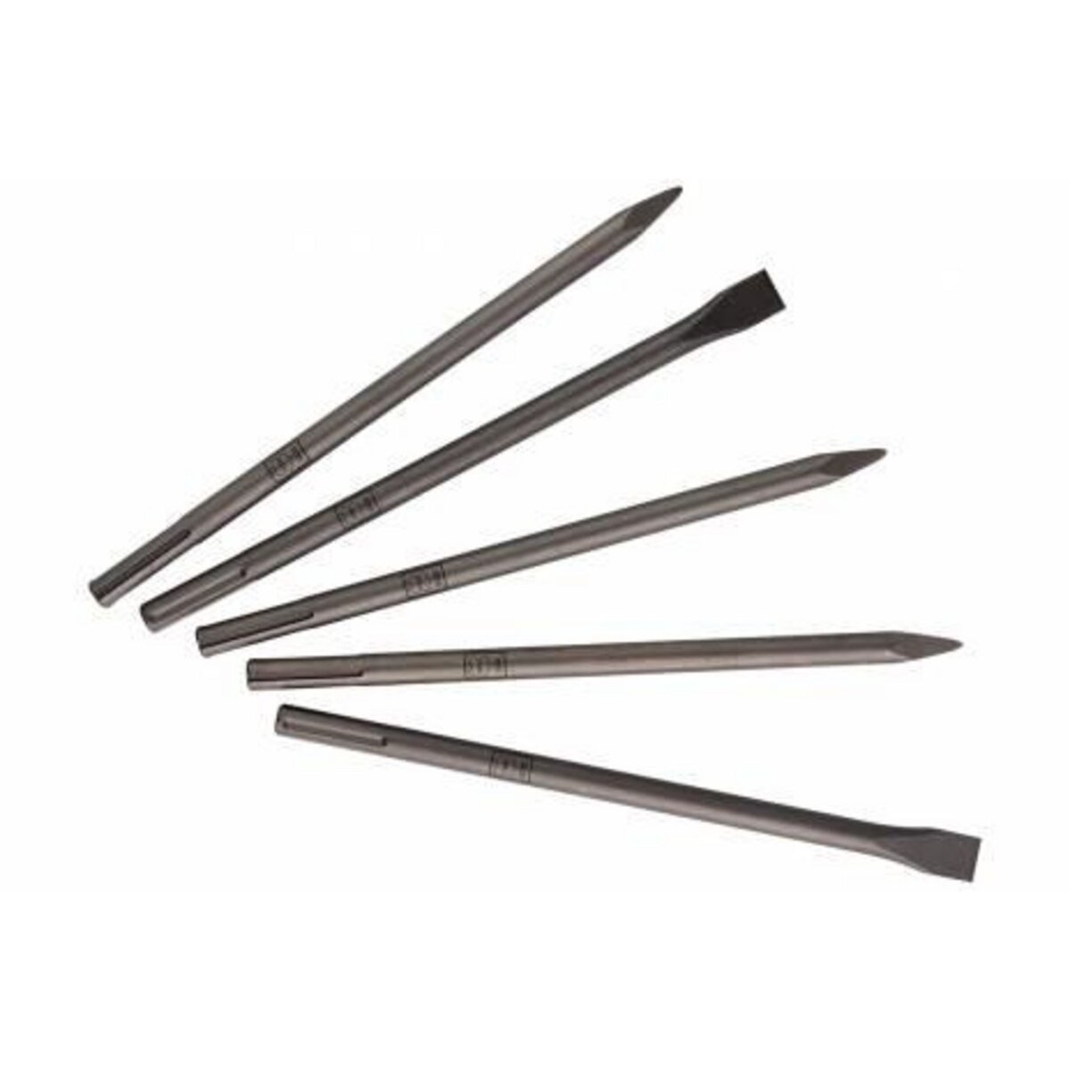 METABO SAS SDS-max jeu de burins5 pièces pour marteau