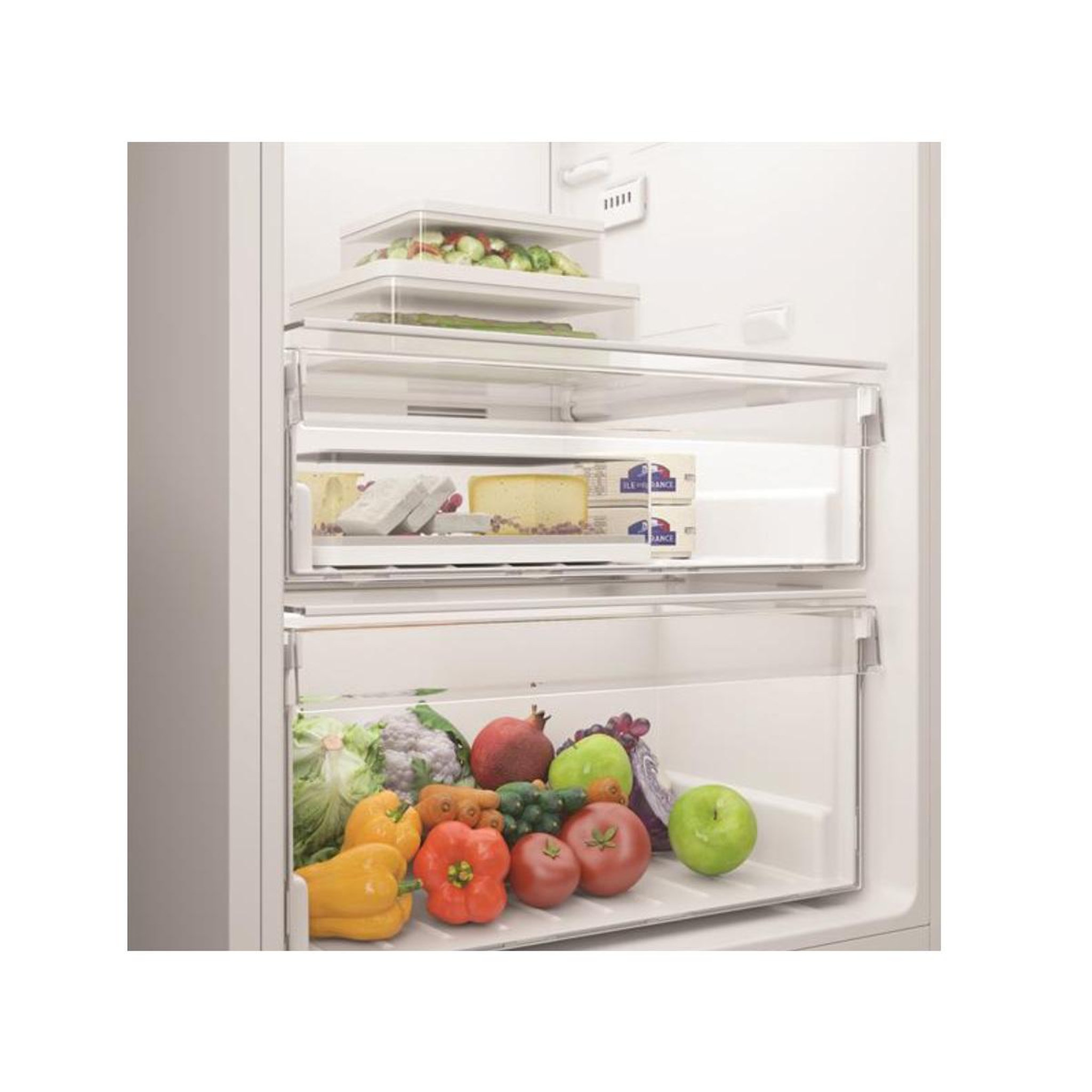 Voir la diapositive 5 : Indesit Réfrigérateur 1 porte 60cm 367l nofrost - mlins1411w4e