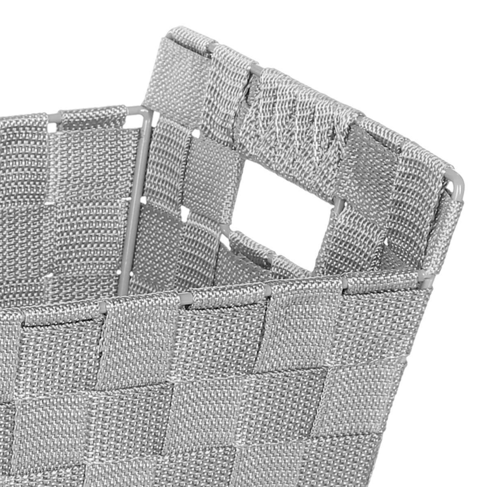 Voir la diapositive 3 : FIVE Panier de Rangement  Biseauté  28cm Gris