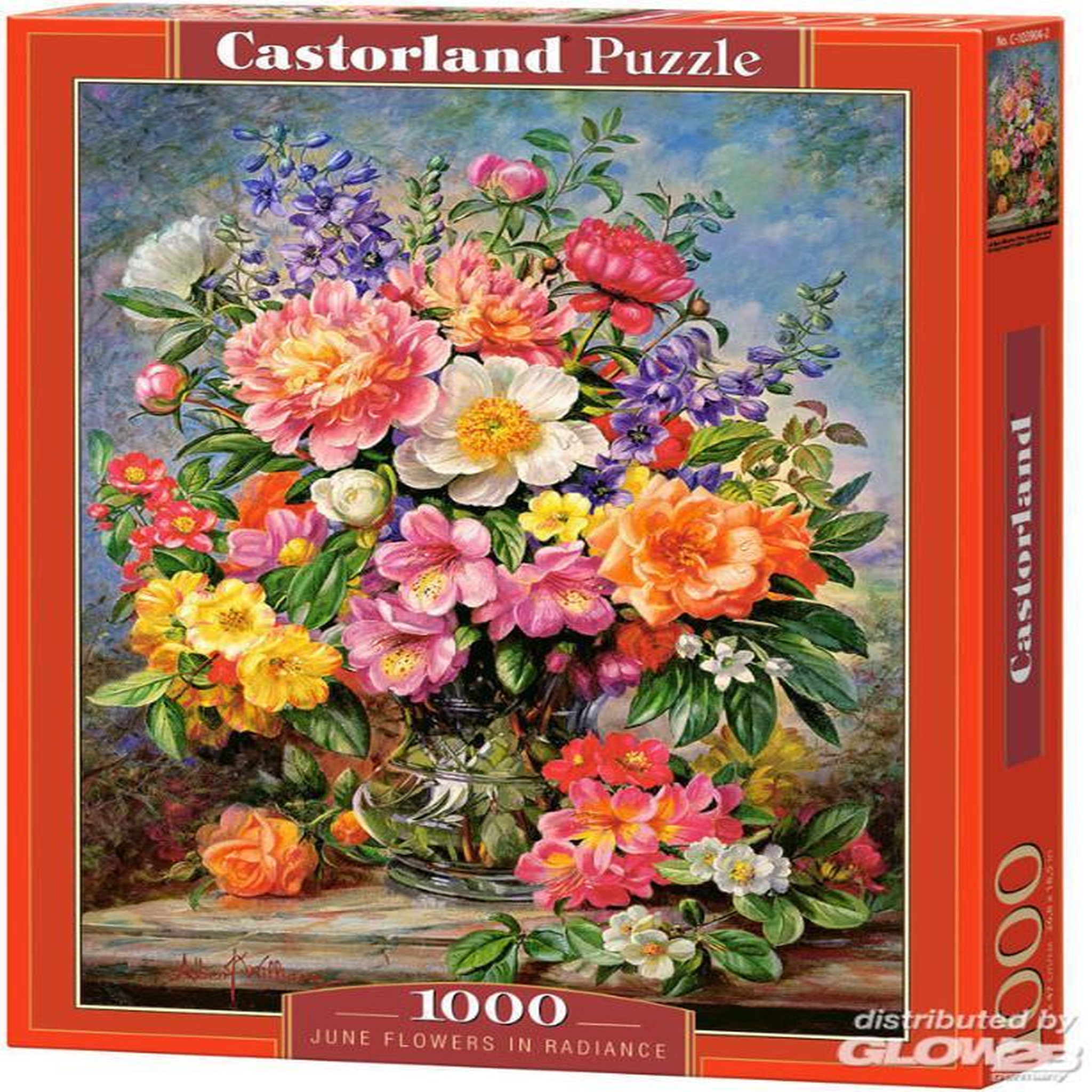 Voir la diapositive 2 : Castorland Puzzle 1000 pièces : Fleurs de juin