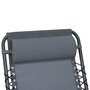 Voir la diapositive 4 : VIDAXL Appui-tete de chaise longue Gris 40x7,5x15 cm Textilene