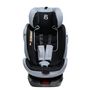Voir la diapositive 4 : BEBELISSIMO BEBELISSIMO - Siège auto Isofix - pivotant 360 ° - groupe 0+/1/2/3 - (0-36kg) - i-Leto - gris/noir - protections latérales