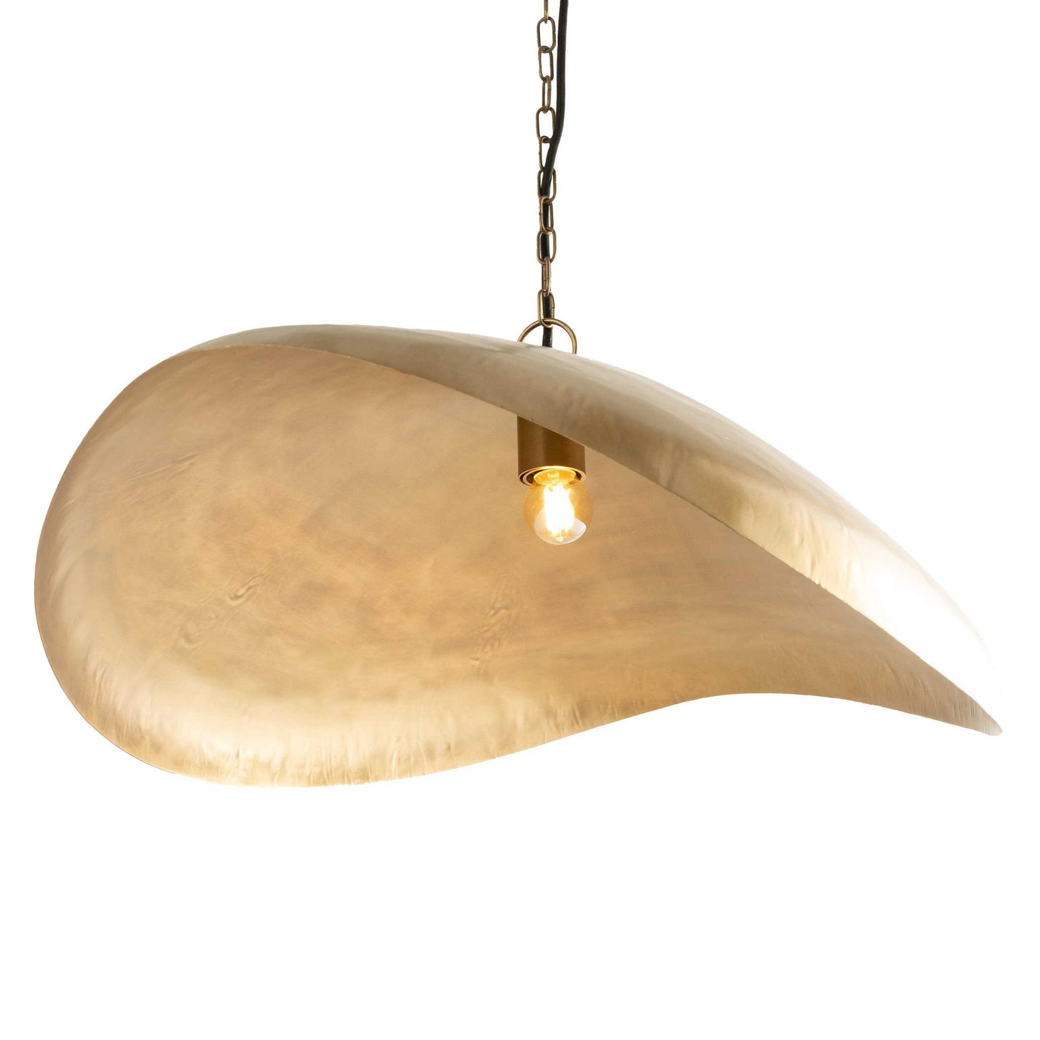 MAISON PAVANE Suspension en métal doré 74 cm-Pacha