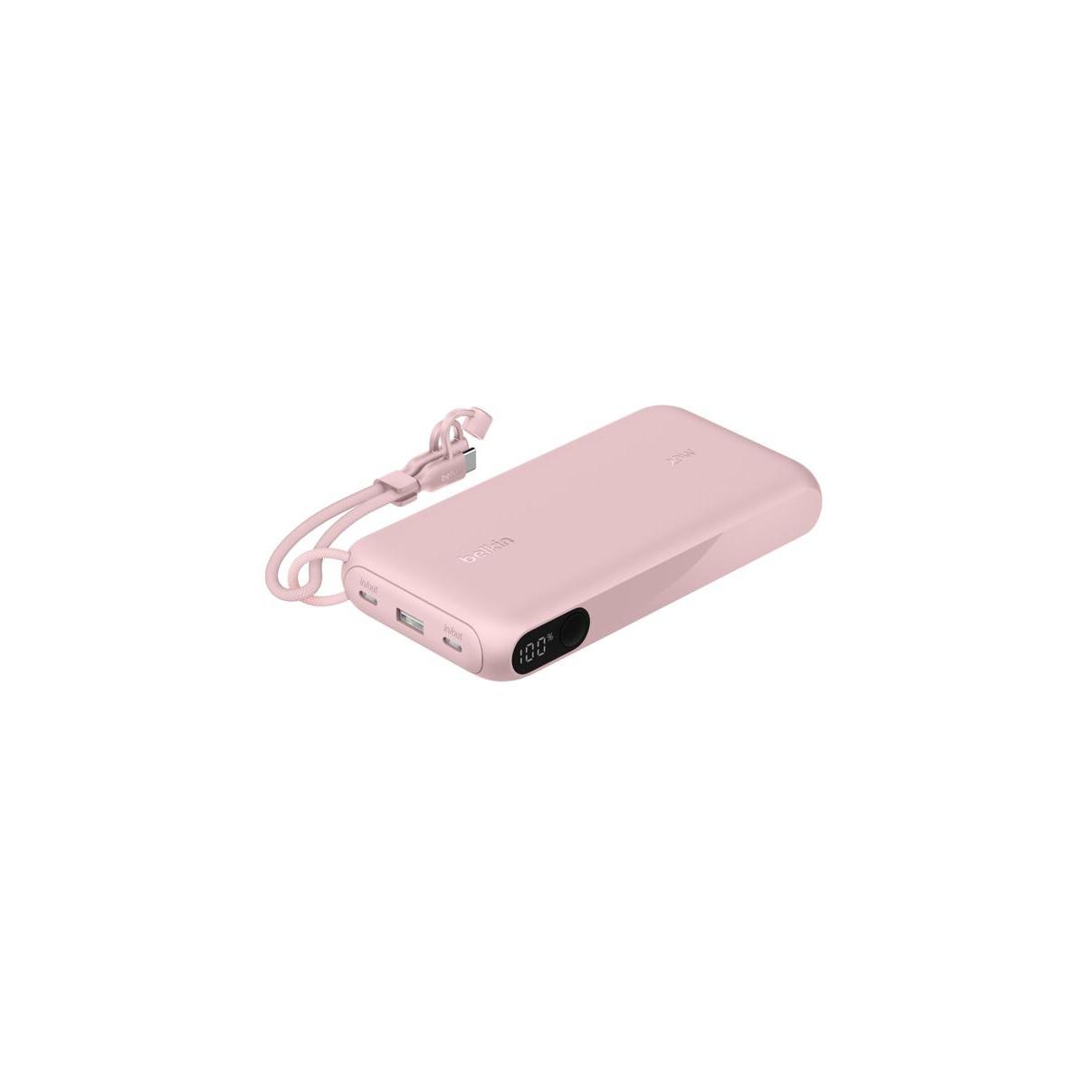 Belkin BPB028HQPK banque d'alimentation électrique 20000 mAh Rose