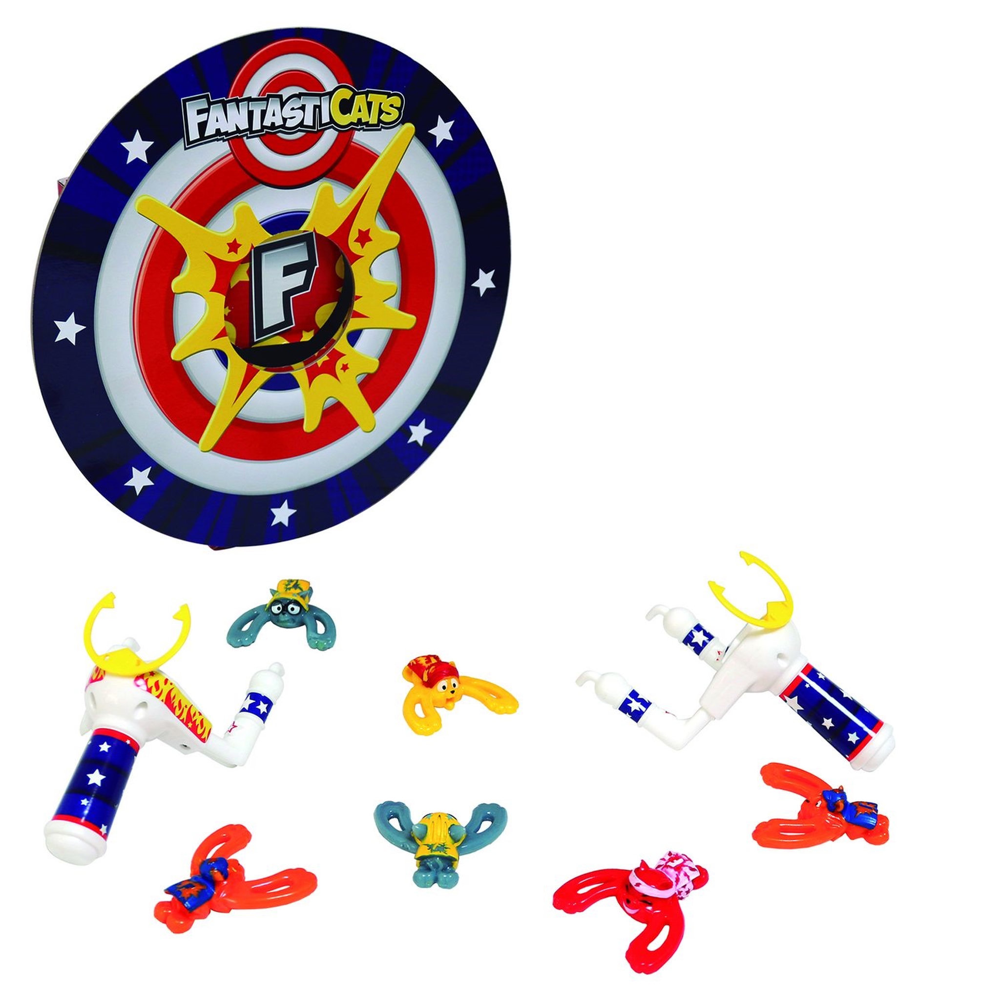 Voir la diapositive 1 : GOLIATH FantastiCats Super Duel Target Set