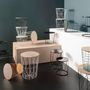 Voir la diapositive 3 : ATMOSPHERA Table à café métal Kumi blanc