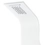Voir la diapositive 5 : VIDAXL Panneau de douche aluminium 20x44x130 cm blanc