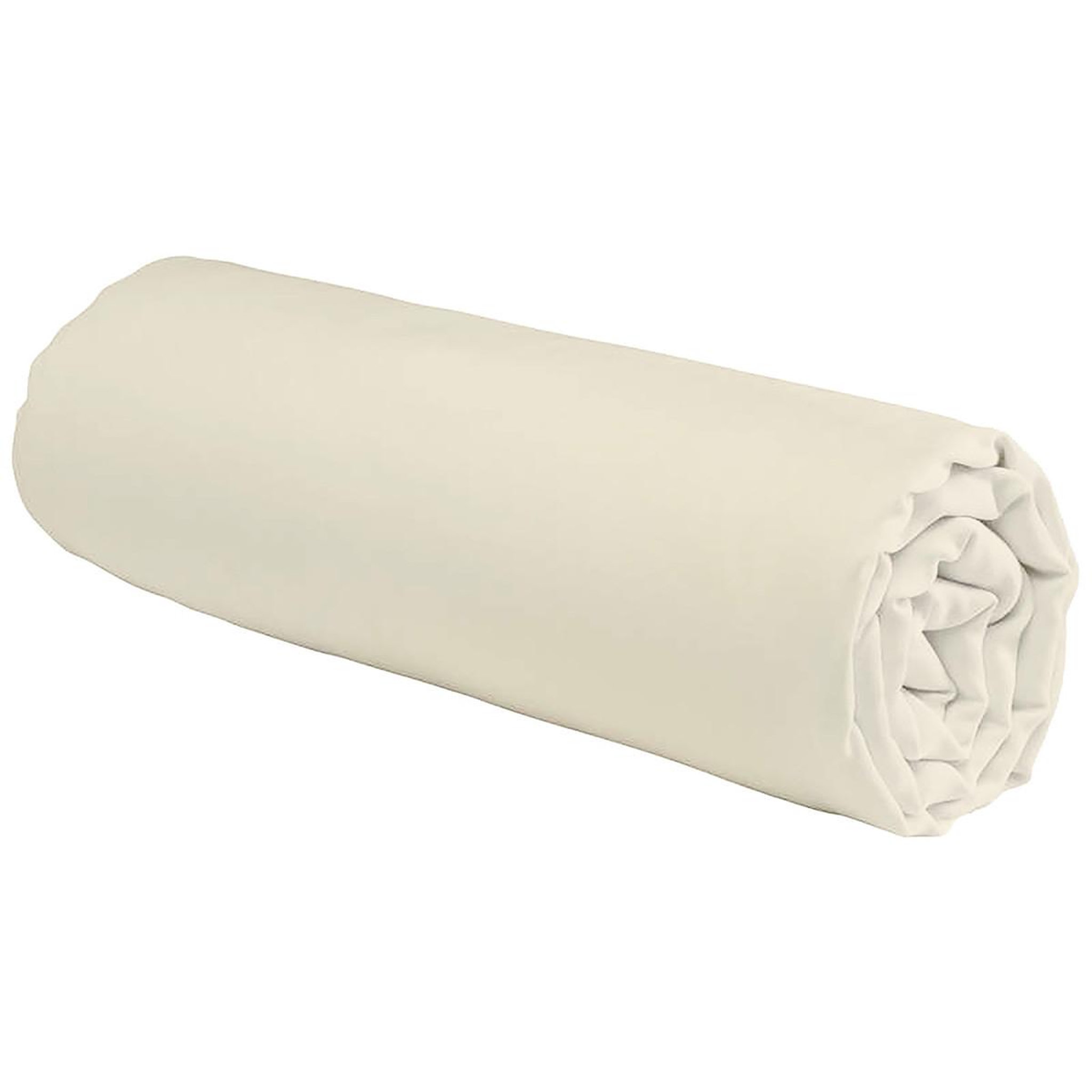Voir la diapositive 2 : FUTURE HOME Drap housse en coton 57 fils uni bonnet 25cm
