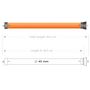 Voir la diapositive 6 : VIDAXL Moteurs tubulaires 10 pcs 20 Nm