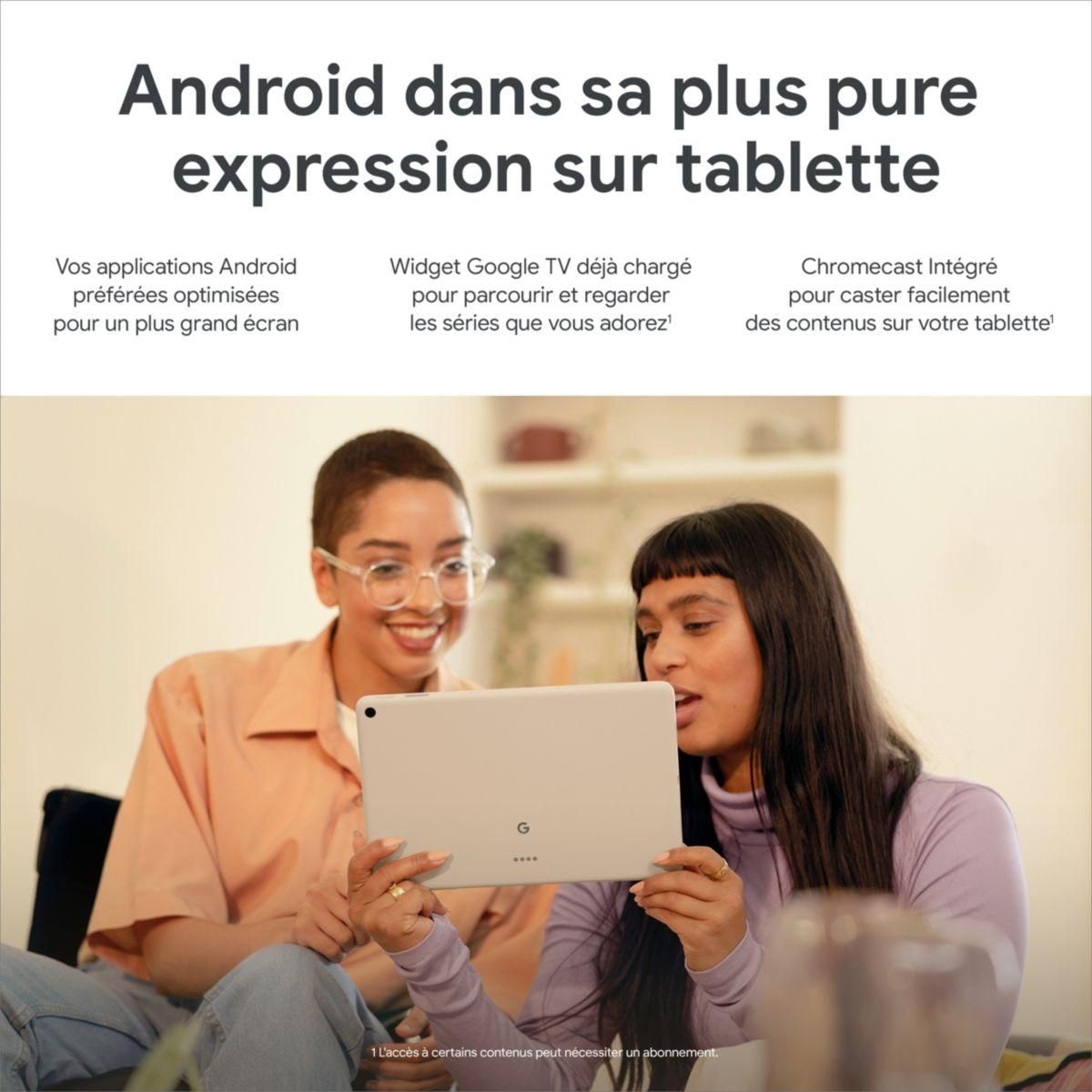 GOOGLE Tablette Android Pixel Tablet vert Sauge 2023