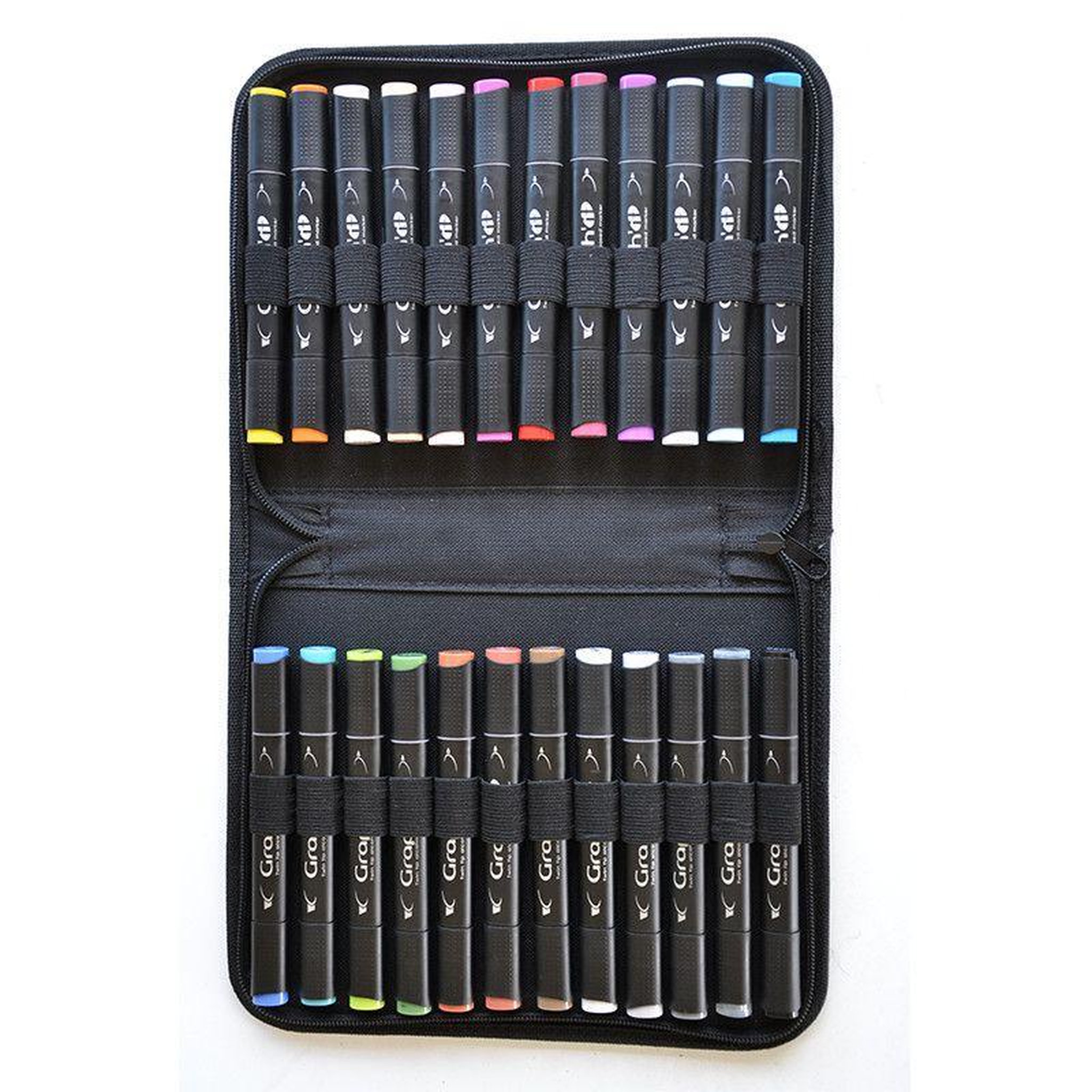 Voir la diapositive 1 : Graph it Trousse 24 marqueurs graph'it - manga colors