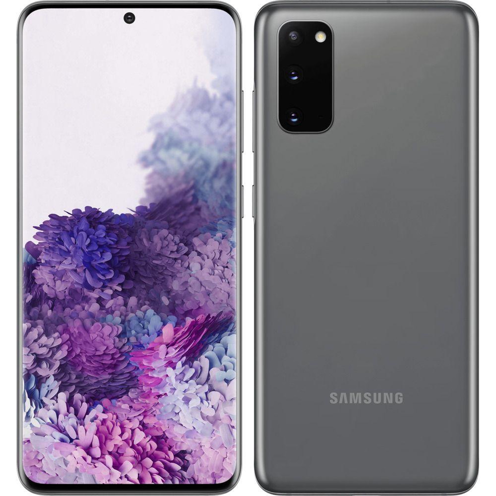 Voir la diapositive 1 : Samsung Galaxy S20 (Dual Sim) Reconditionné 128 Go - Grade A+ - Cosmic Gray