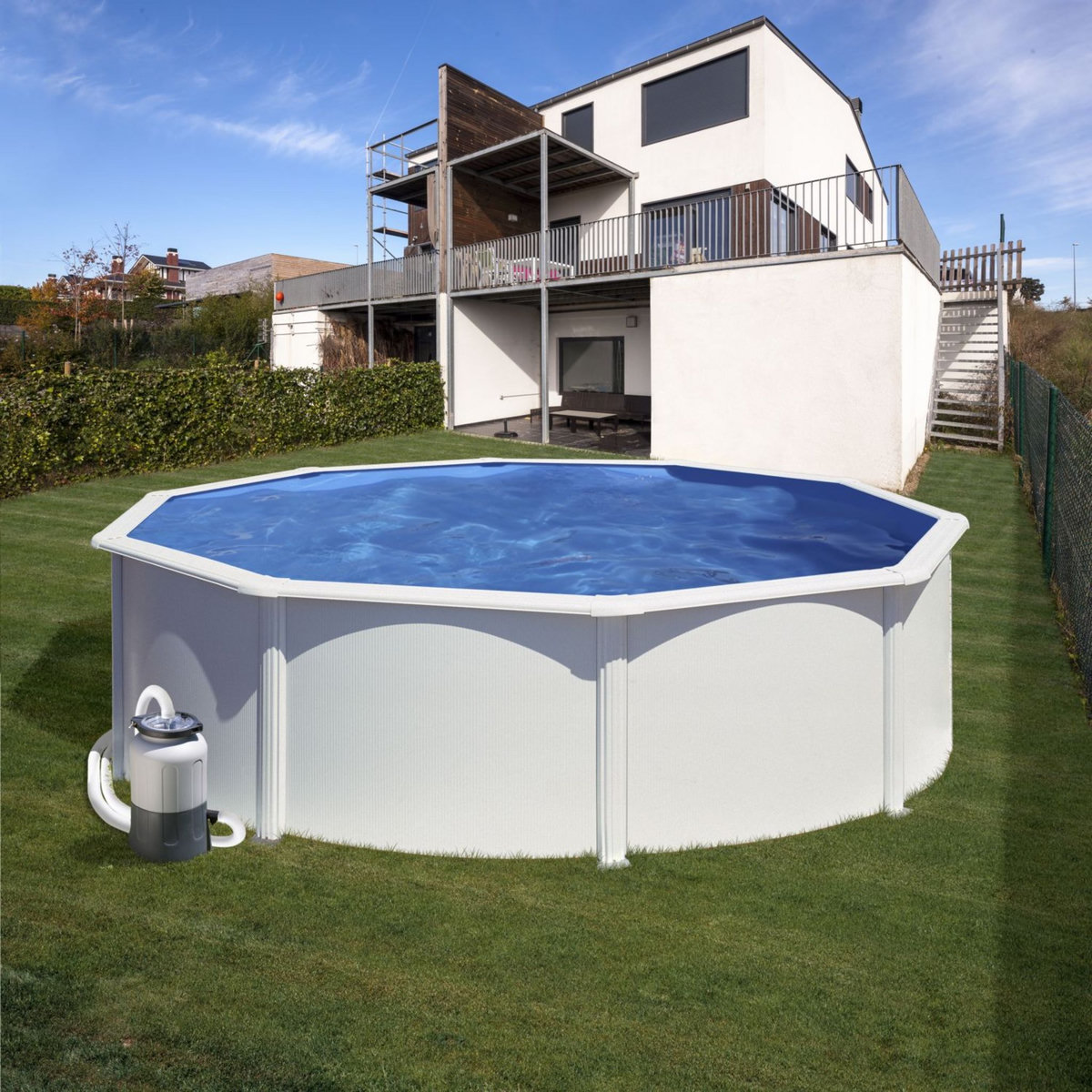 GRE Groupe de filtration pour piscine - 15m³ max